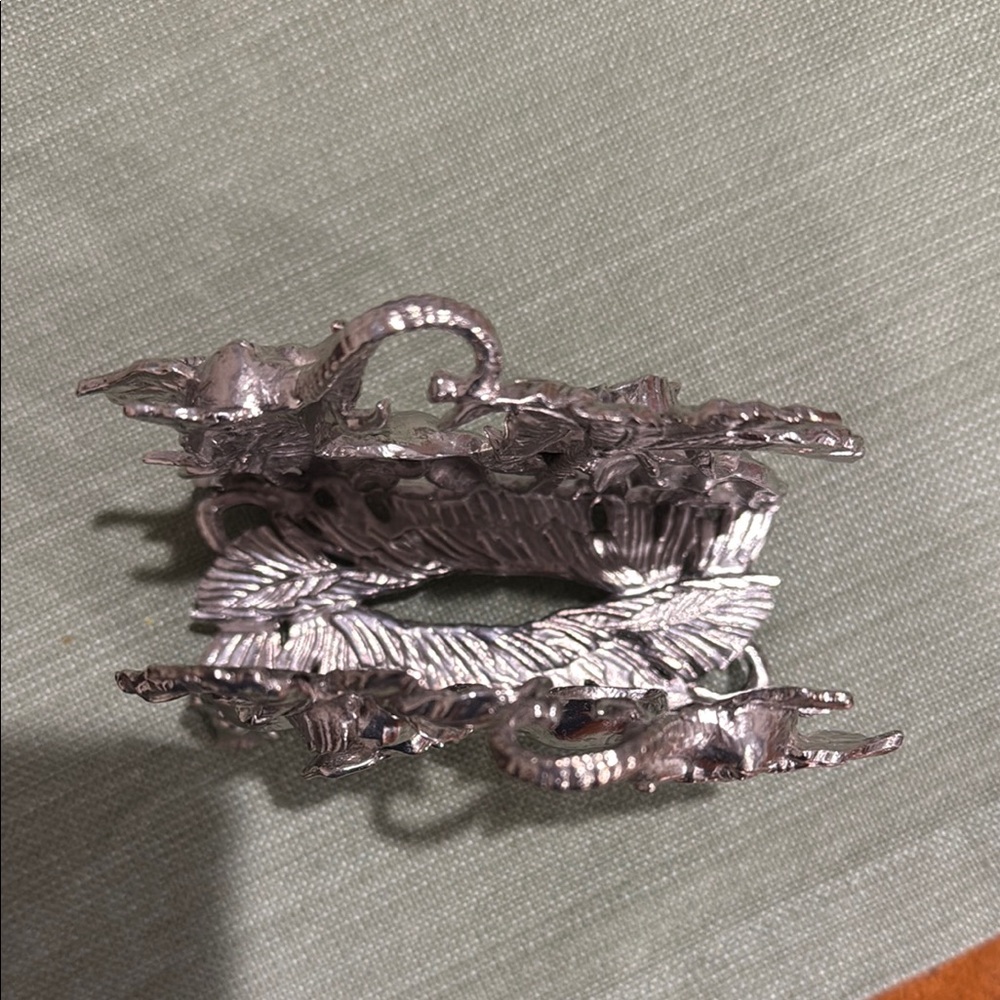 Silver Elephant Figurine - Picture 3 of 6
